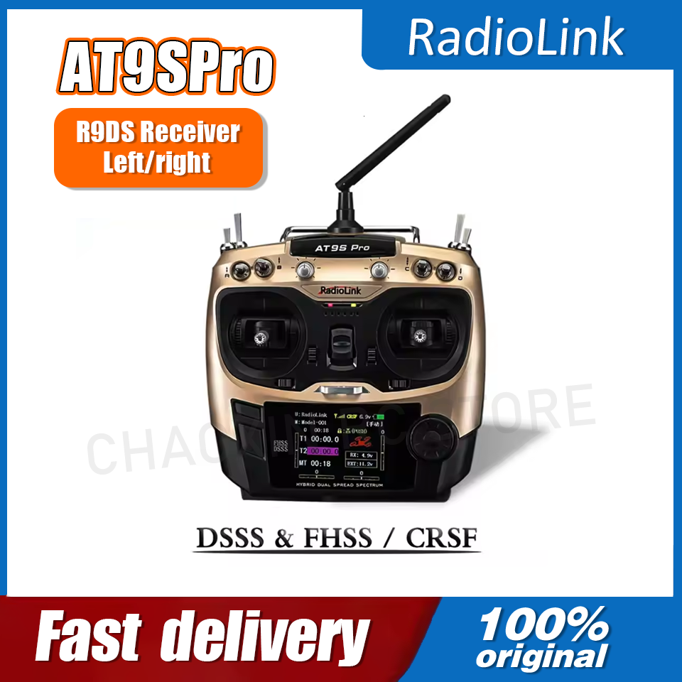 Fpv Drone Transmitter - Radiolink AT9SPro 12-kanałowy 2.4G DSSS FHSS