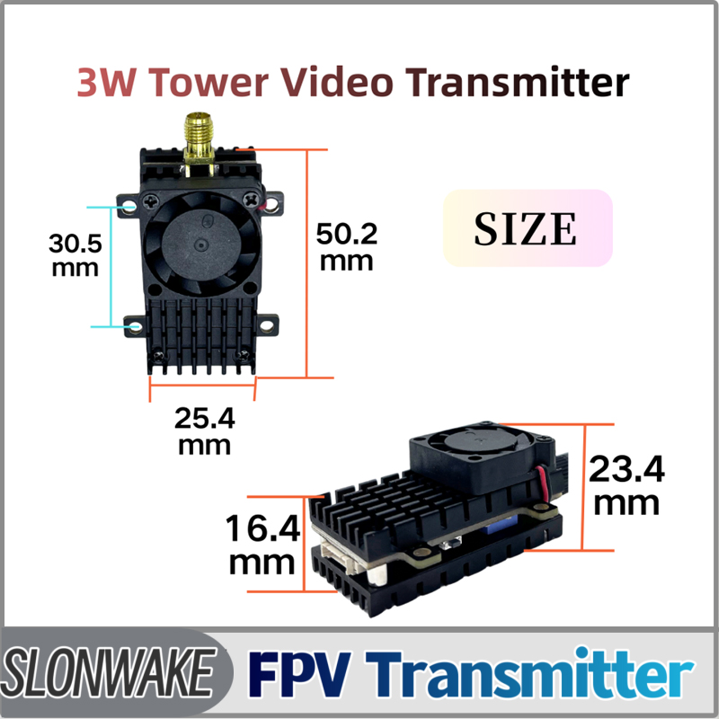 Fpv Drone Transmitter - Moduł transmisji wideo FPV SLONWAKE 5.8G