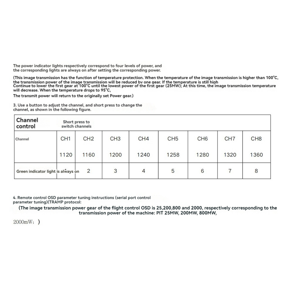 AS96-1.2G 2W VTX 8CH 2000Mw Na – Fpv Drone Transmitter recenzja i cena